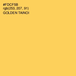 #FDCF5B - Golden Tainoi Color Image