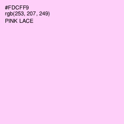 #FDCFF9 - Pink Lace Color Image