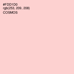 #FDD1D0 - Cosmos Color Image