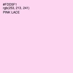 #FDD5F1 - Pink Lace Color Image