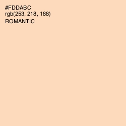 #FDDABC - Romantic Color Image