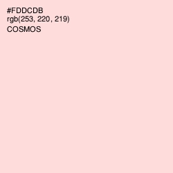 #FDDCDB - Cosmos Color Image