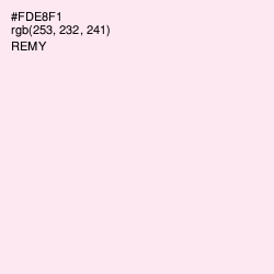 #FDE8F1 - Remy Color Image