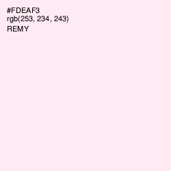 #FDEAF3 - Remy Color Image