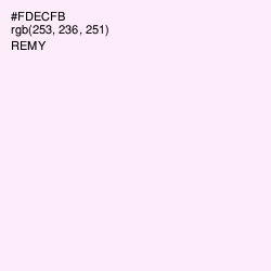 #FDECFB - Remy Color Image