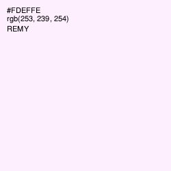 #FDEFFE - Remy Color Image