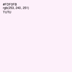 #FDF0FB - Tutu Color Image