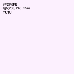 #FDF0FE - Tutu Color Image