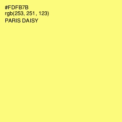 #FDFB7B - Paris Daisy Color Image