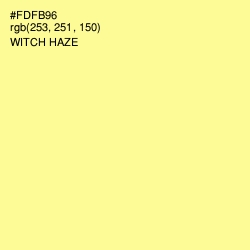 #FDFB96 - Witch Haze Color Image