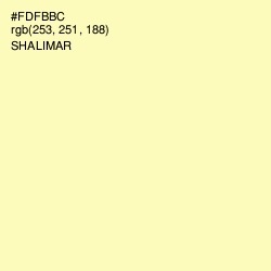 #FDFBBC - Shalimar Color Image