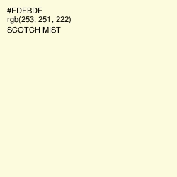 #FDFBDE - Scotch Mist Color Image