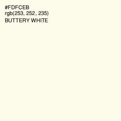 #FDFCEB - Buttery White Color Image
