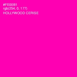 #FE00B1 - Hollywood Cerise Color Image