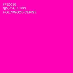 #FE00B6 - Hollywood Cerise Color Image