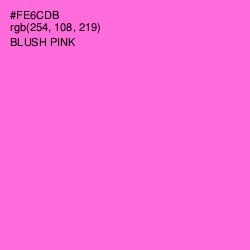 #FE6CDB - Blush Pink Color Image