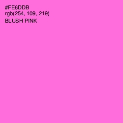 #FE6DDB - Blush Pink Color Image