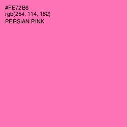 #FE72B6 - Persian Pink Color Image