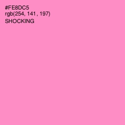 #FE8DC5 - Shocking Color Image