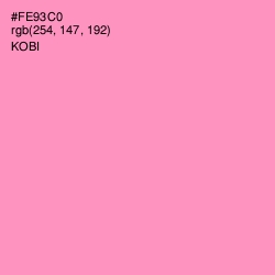 #FE93C0 - Kobi Color Image