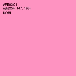 #FE93C1 - Kobi Color Image