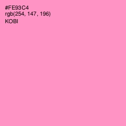 #FE93C4 - Kobi Color Image