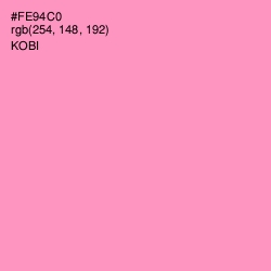 #FE94C0 - Kobi Color Image