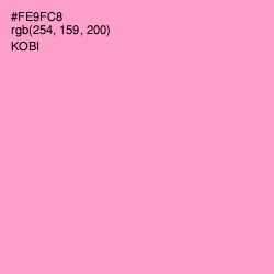 #FE9FC8 - Kobi Color Image