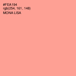 #FEA194 - Mona Lisa Color Image