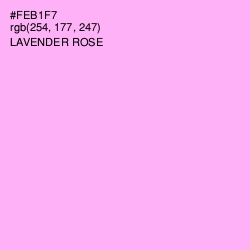 #FEB1F7 - Lavender Rose Color Image