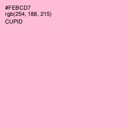 #FEBCD7 - Cupid Color Image