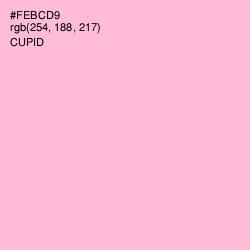 #FEBCD9 - Cupid Color Image