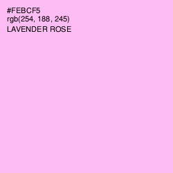 #FEBCF5 - Lavender Rose Color Image