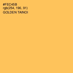 #FEC45B - Golden Tainoi Color Image