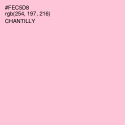#FEC5D8 - Chantilly Color Image