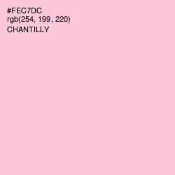 #FEC7DC - Chantilly Color Image