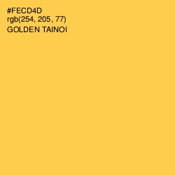 #FECD4D - Golden Tainoi Color Image