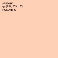 #FED1B7 - Romantic Color Image