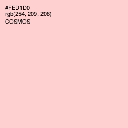 #FED1D0 - Cosmos Color Image