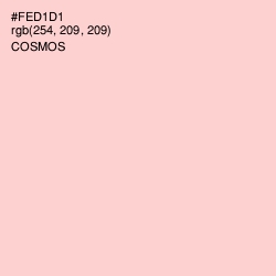 #FED1D1 - Cosmos Color Image