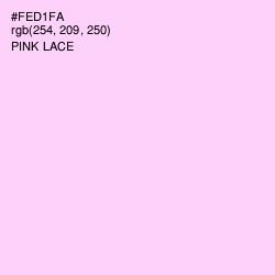 #FED1FA - Pink Lace Color Image