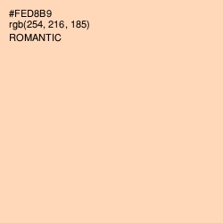 #FED8B9 - Romantic Color Image