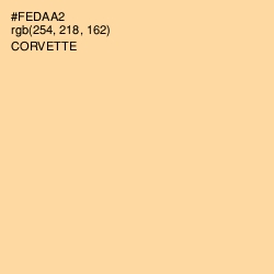 #FEDAA2 - Corvette Color Image