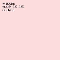 #FEDCDE - Cosmos Color Image