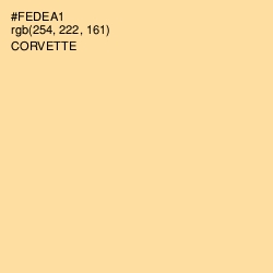#FEDEA1 - Corvette Color Image