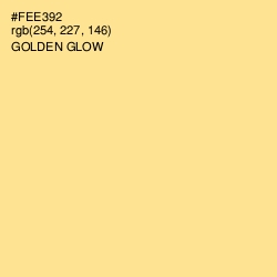 #FEE392 - Golden Glow Color Image