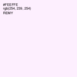 #FEEFFE - Remy Color Image