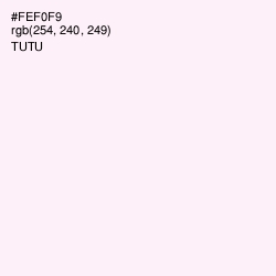 #FEF0F9 - Tutu Color Image