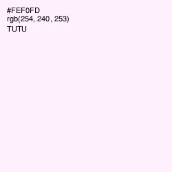 #FEF0FD - Tutu Color Image