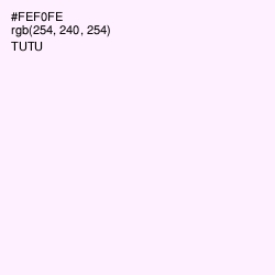 #FEF0FE - Tutu Color Image